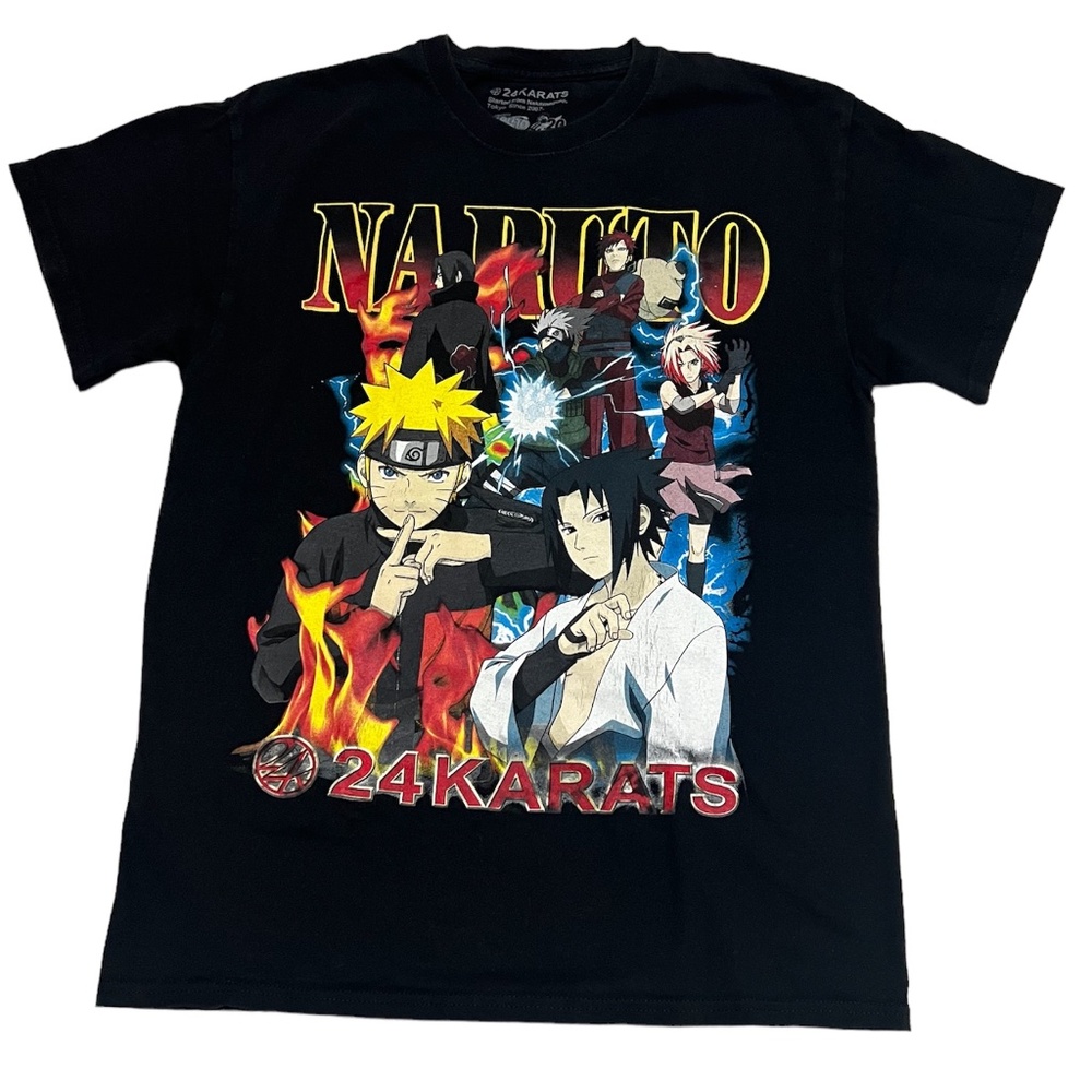 Naruto 24 Karats Graphic Shirt Adult size Medium